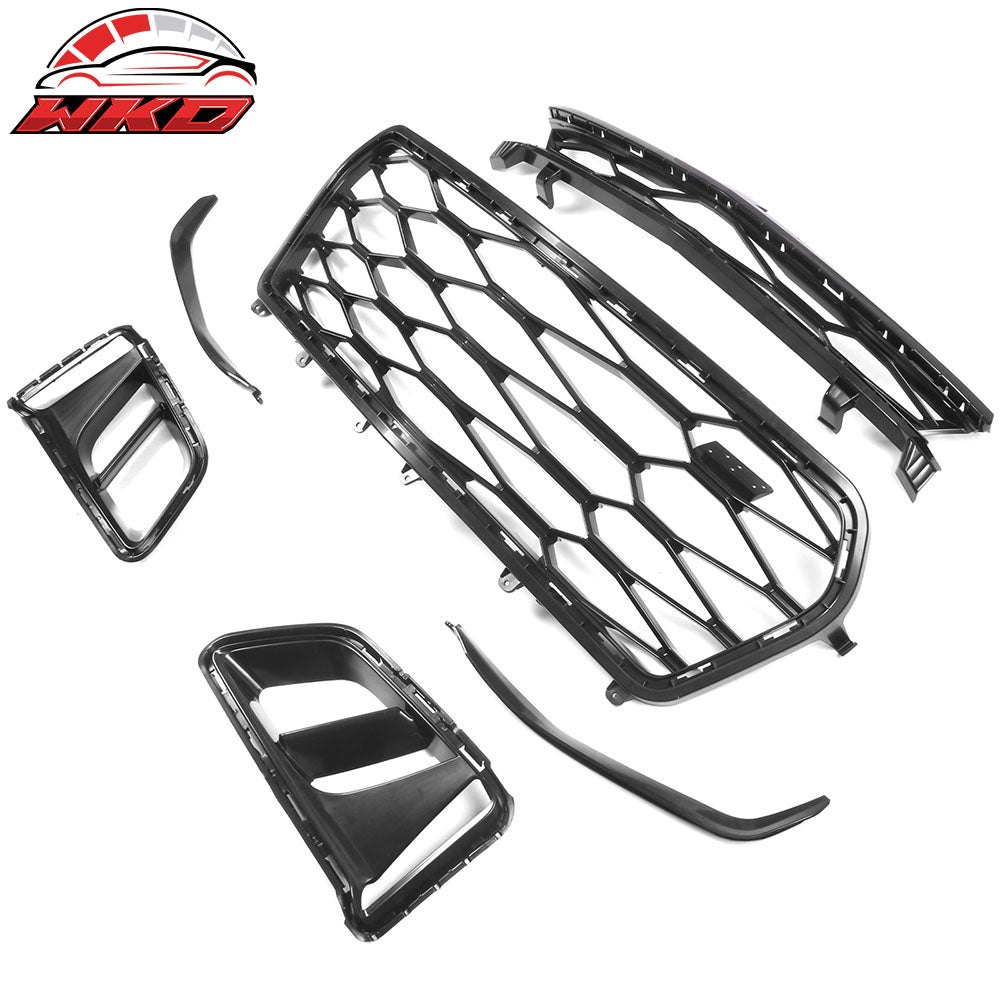 Fits 19-24 Chevy Camaro LS LT1 ZL1 Style Front Bumper Cover Conversion + Canards