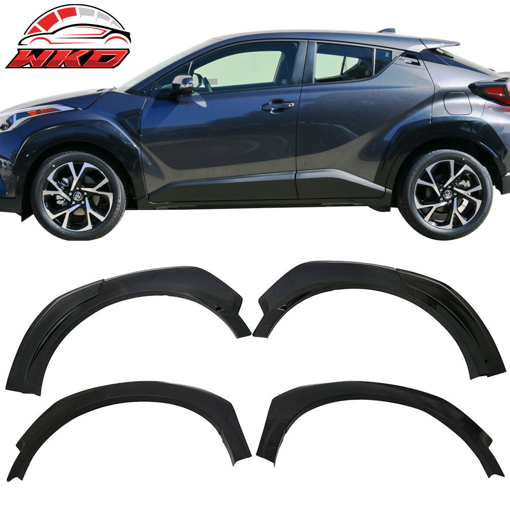 Fits 17-18 Toyota CHR C-HR Aerokit 4PCS Fender Flares PP