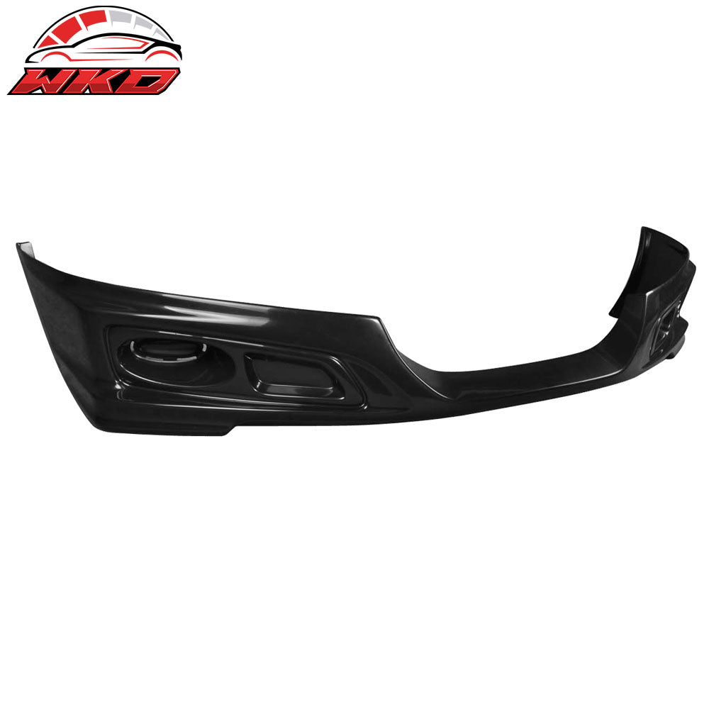 Mugen ABS Front Bumper Lip Spoiler Fits 11-12 Honda CRZ CR-Z 2Dr & Fog Covers