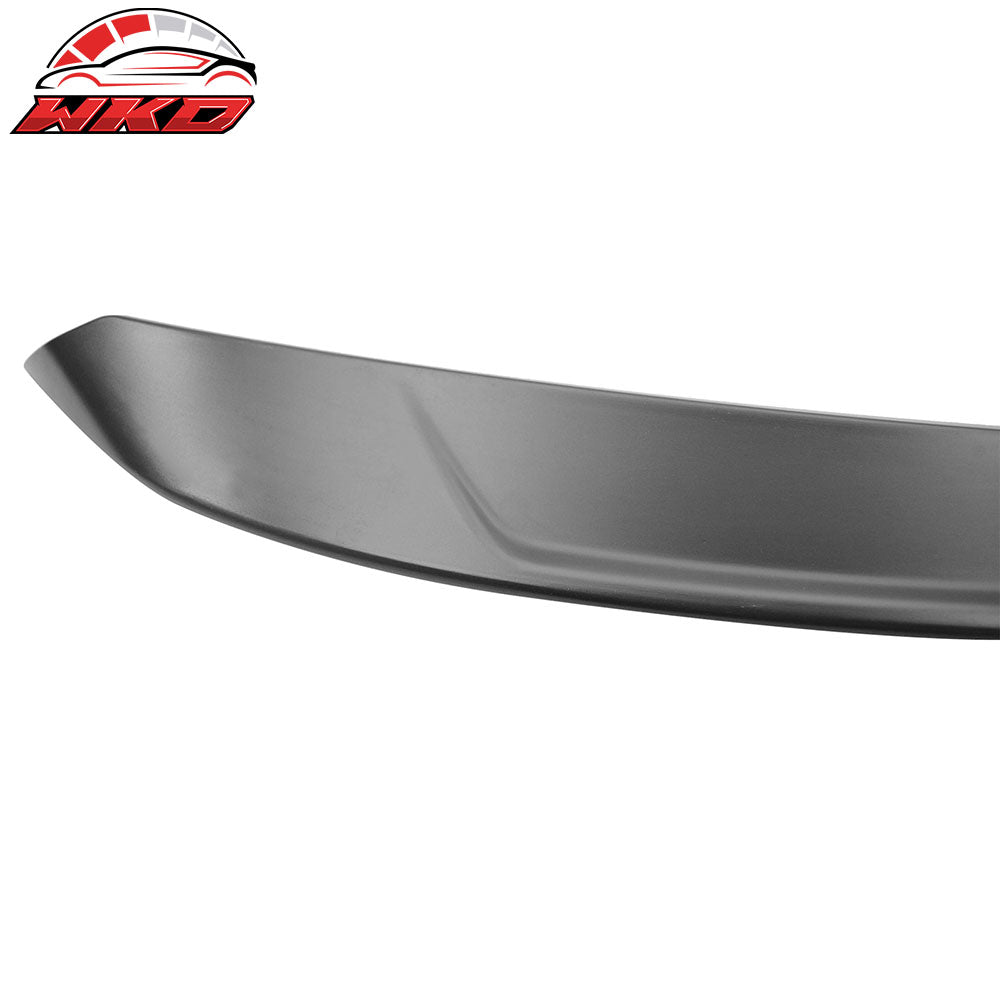 Fits 13-16 Mazda CX-5 Unpainted Black Rear Trunk Spoiler Lip Add On Wing ABS