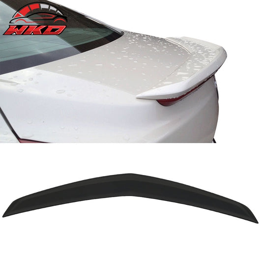 Wholesale 13-18 Cadillac ATS OE Style Rear Trunk Spoiler Wing Lip Unpainted Black ABS