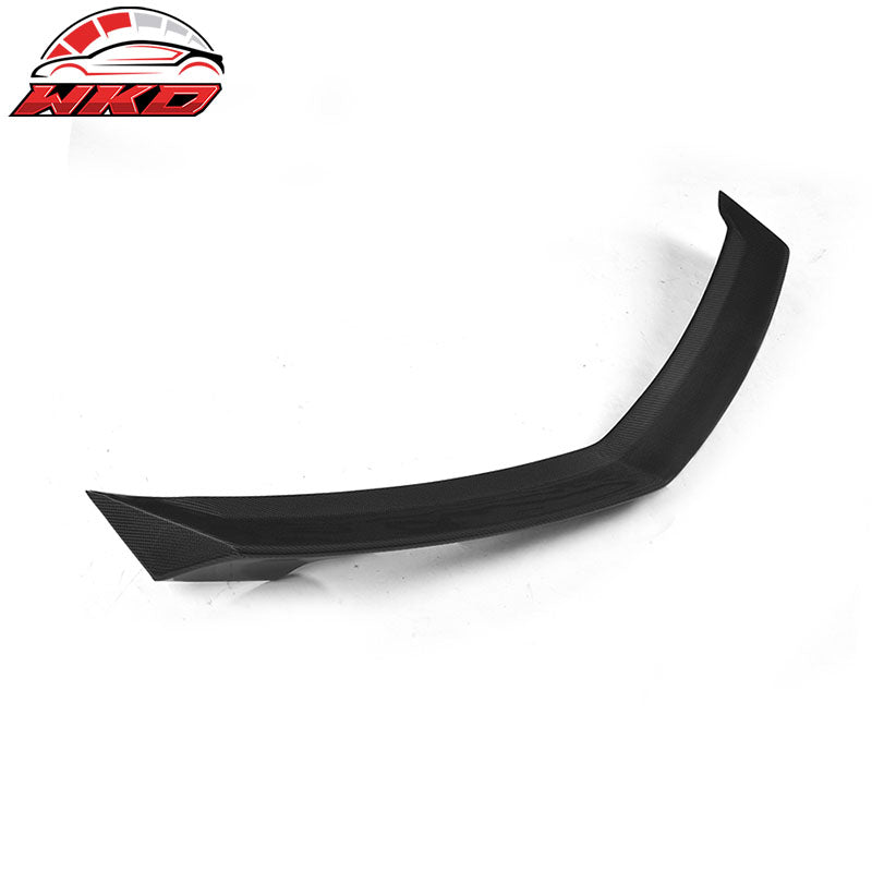 Wholesale 16-19 Cadillac ATS V Sedan V Style Rear Trunk Spoiler Matte Carbon Fiber