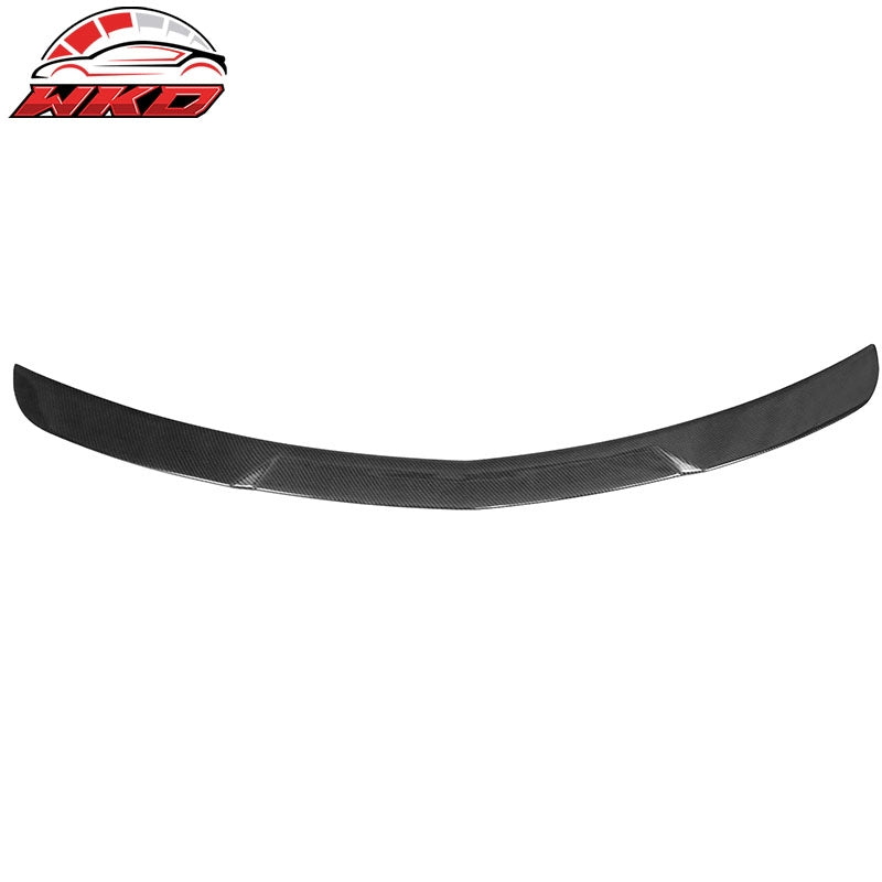 Fits 20-26 Cadillac CT5 CS Carbon Fiber Print Trunk Spoiler ABS