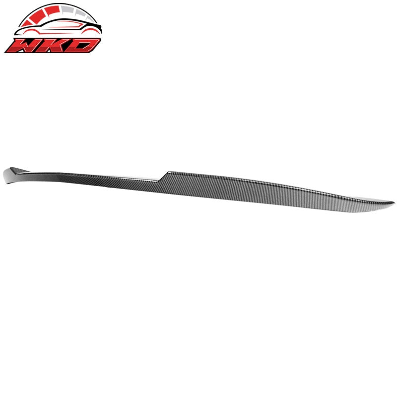 Fits 20-26 Cadillac CT5 CS Carbon Fiber Print Trunk Spoiler ABS