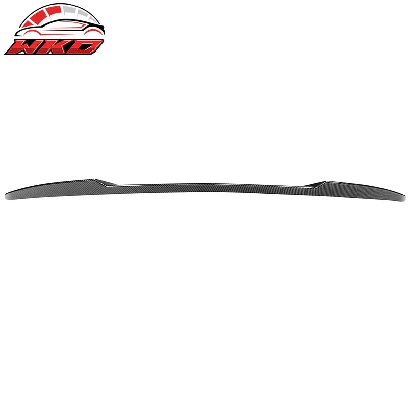 Fits 20-26 Cadillac CT5 CS Carbon Fiber Print Trunk Spoiler ABS