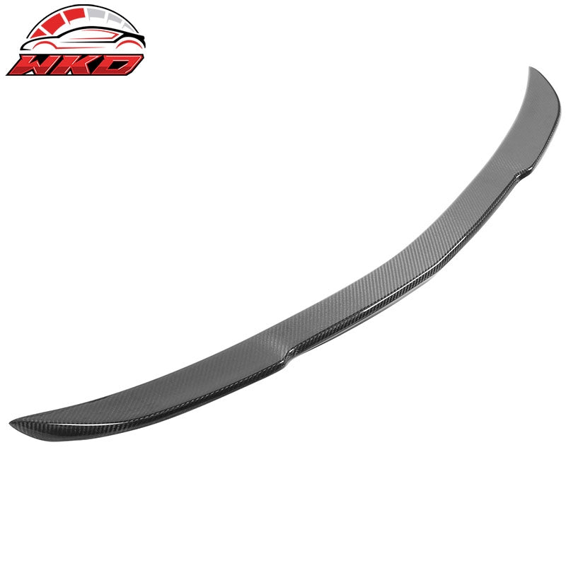 Fits 20-26 Cadillac CT5 CS Style Real Carbon Fiber Rear Trunk Spoiler Tail Wing