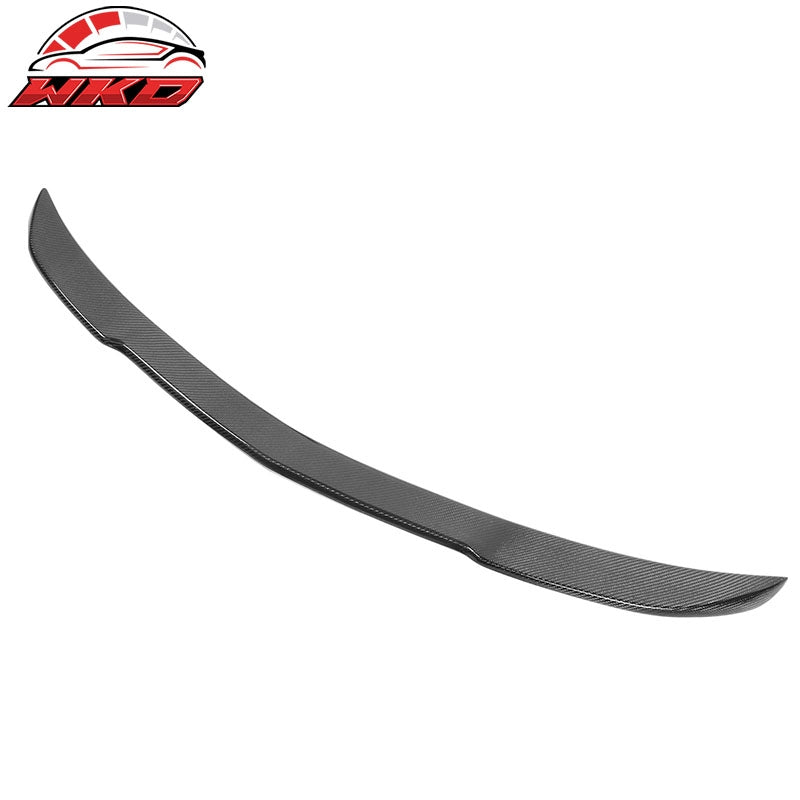 Fits 20-26 Cadillac CT5 CS Style Real Carbon Fiber Rear Trunk Spoiler Tail Wing