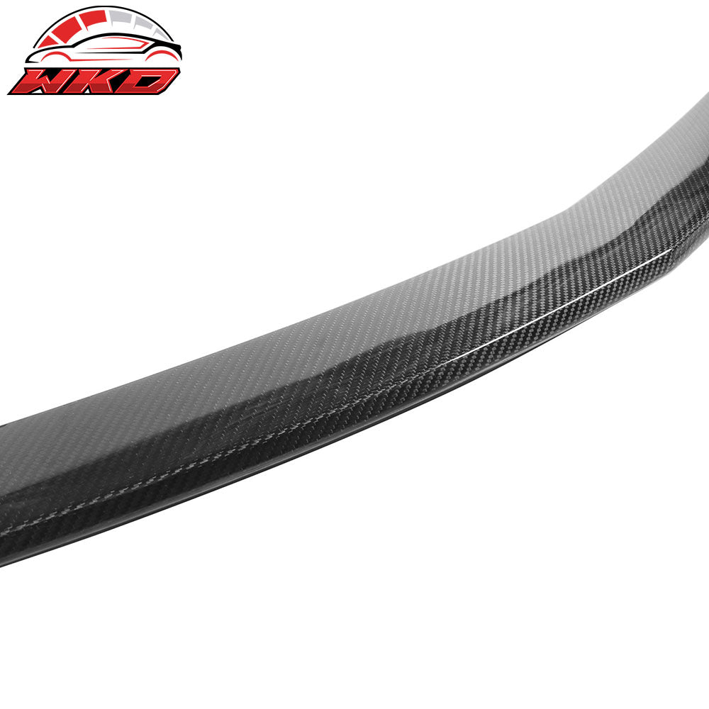 Fits 20-25 Cadillac CT5 OE Style Rear Trunk Spoiler Wing Lip Real Carbon Fiber