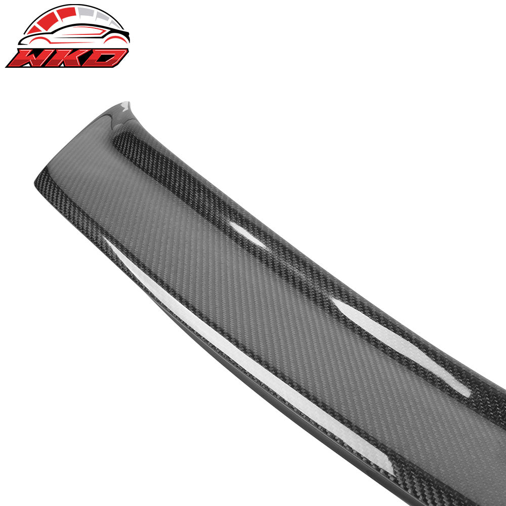 Fits 20-25 Cadillac CT5 V Style Rear Trunk Spoiler Wing Lip Carbon Fiber CF