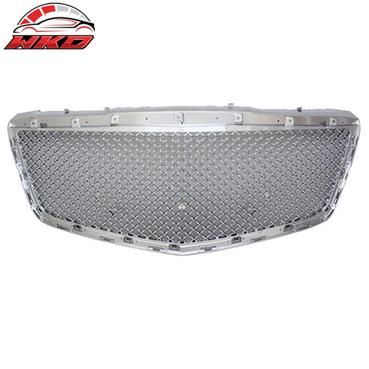 Wholesale 14-19 Cadillac CTS 4Dr Chrome Front Bumper Hood Grille ABS Grill - B Style