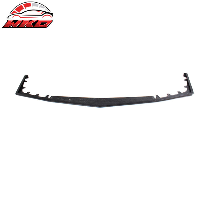Fits 09-15 Cadillac CTS V HEN Style Front Bumper Lip Spoiler Matte Carbon Fiber