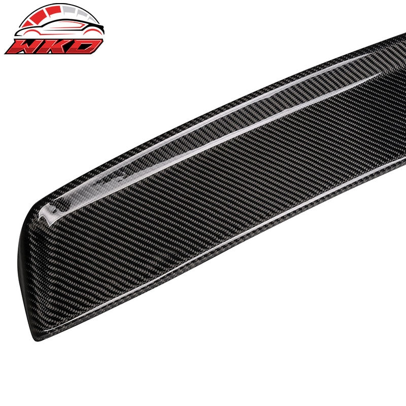Fits 03-07 Cadillac CTS Sedan OE Style Trunk Spoiler Wing - Matte Carbon Fiber