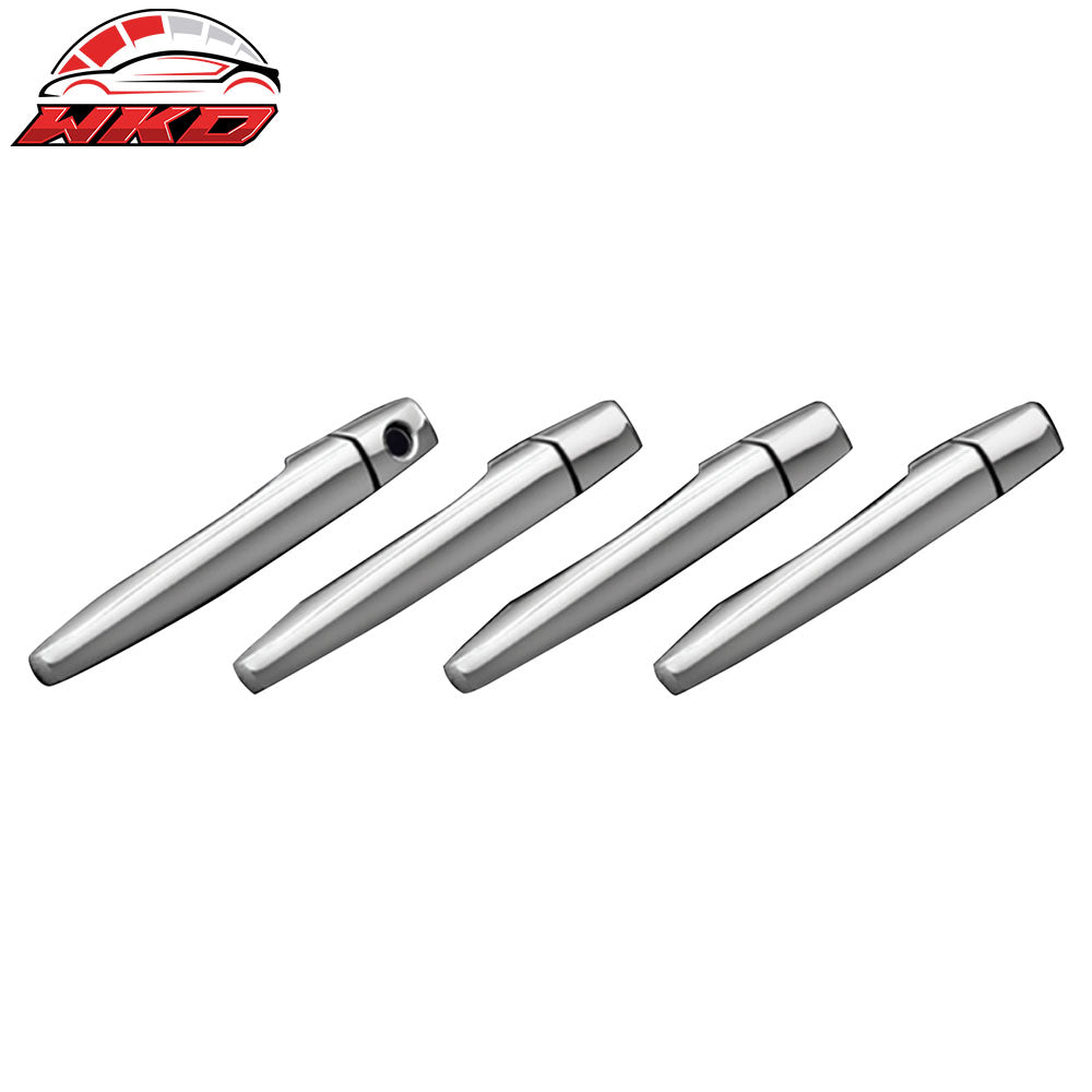 Wholesale 04-13 Cadillac CTS & SRX & STS 4PCS Door Handle Cover W/1-Keyhole Chrome