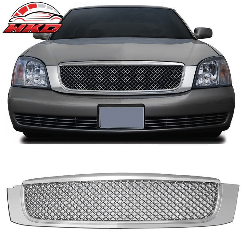 Wholesale 2000-2005 Cadillac Deville Chrome Bentley Mesh Style Front Upper Grille ABS