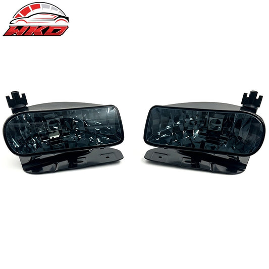 Wholesale 02-06 Cadillac Escalade SUV/ESV/EXT Front Bumper Fog Lights Smoke Lens 2PCS
