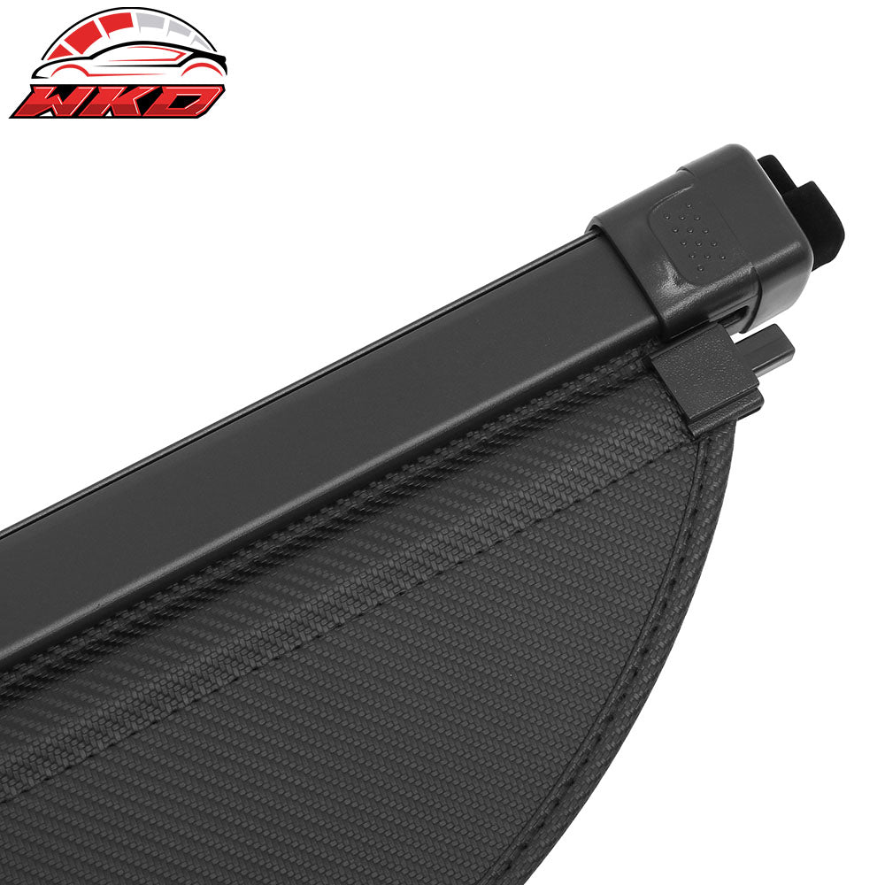 Fits 25-26 Cadillac Optiq Carbon Fiber Print Retractable Rear Trunk Cargo Cover