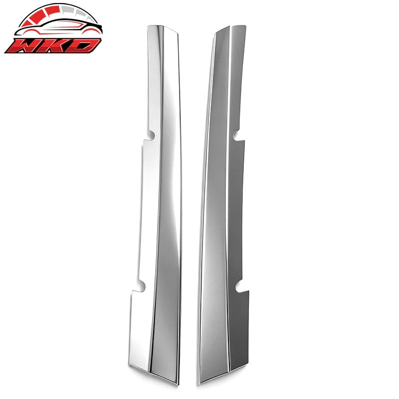 Wholesale For 2010-2012 Cadillac SRX Front Bumper Hood Grille Grill Cover Trim Chrome 2PCS