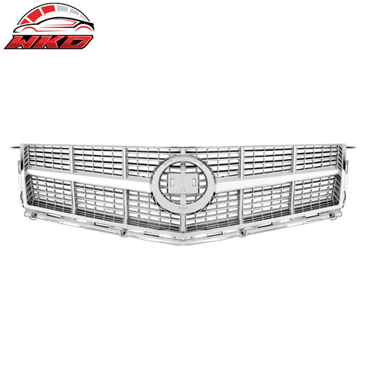 Wholesale 10-12 Cadillac SRX OE Style Front Bumper Upper Mesh Grille Guard Chrome ABS