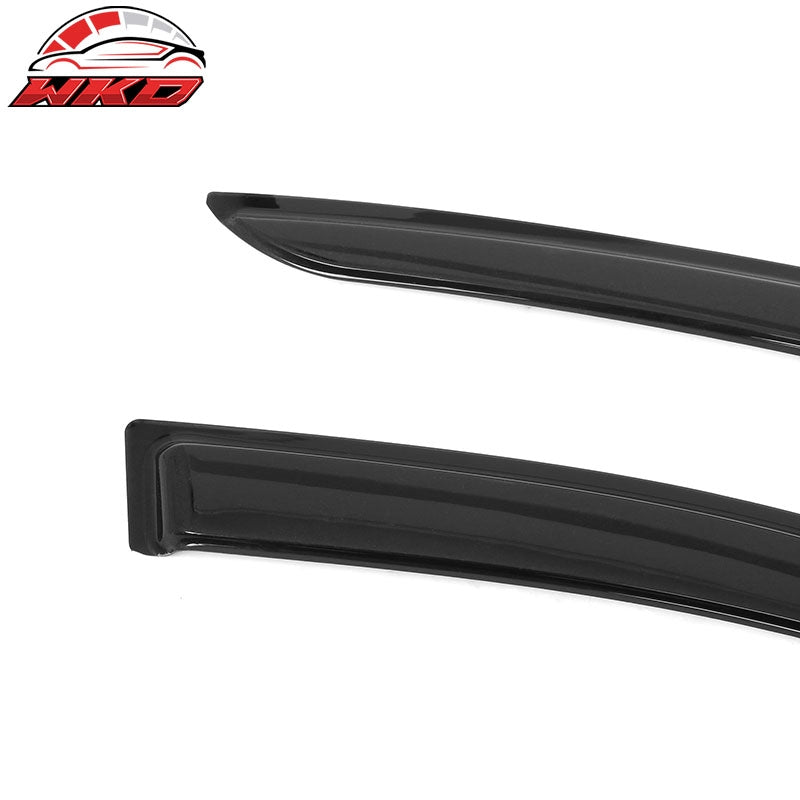 Fits 19-25 Cadillac XT4 Tape on Window Visors Vent Rain Sun Guards Deflectors
