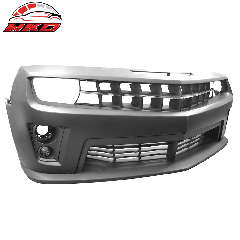 2010-2013 Chevy Camaro SS V8 ZL1 Front End Conversion PP Bumper DRL Fog Light