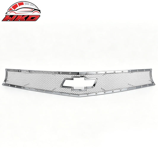 Wholesale 10-13 Camaro Chrome Mesh Deluxe Version Front Upper Grille Stainless Steel - Wikond Auto