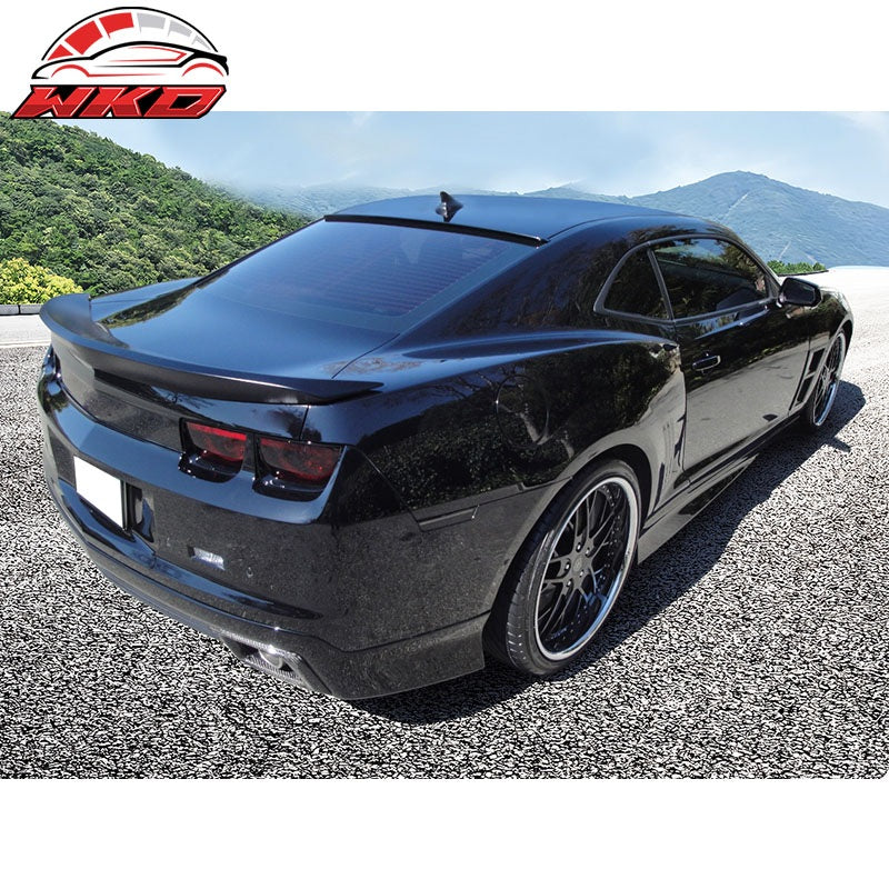 Fits 10-13 Chevrolet Camaro Coupe ZL1 Style Rear Trunk Spoiler W/LED Matte Black