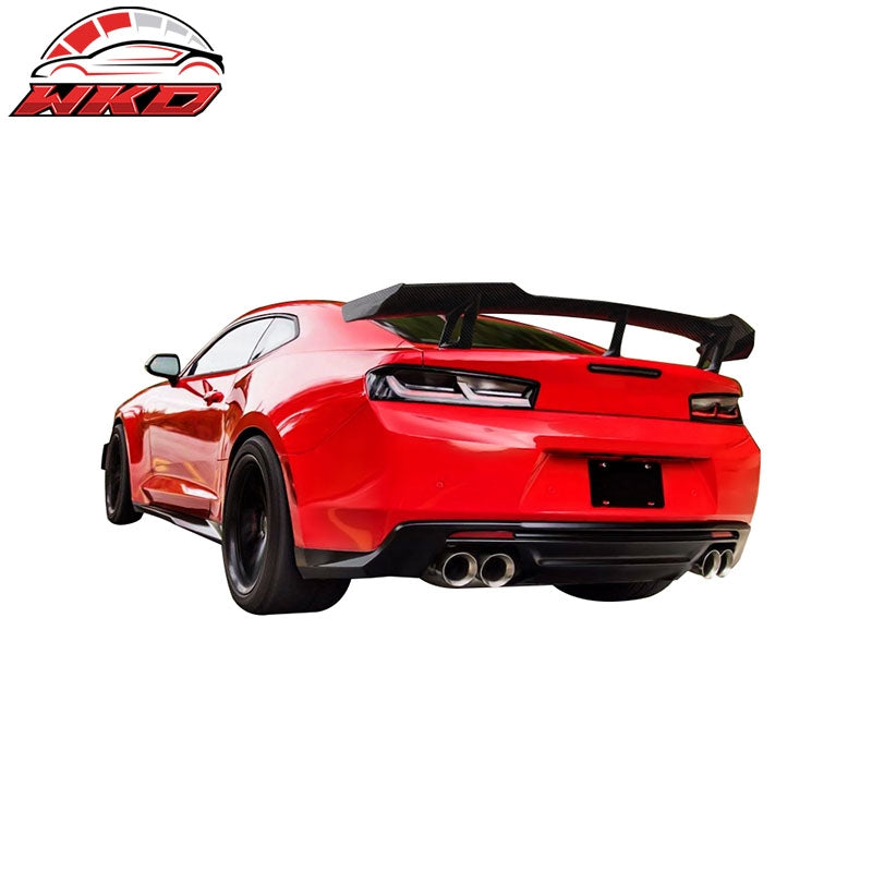 Fits 16-24 Chevy Camaro ZL1 1LE Style Trunk Spoiler Wing - Real Carbon Fiber