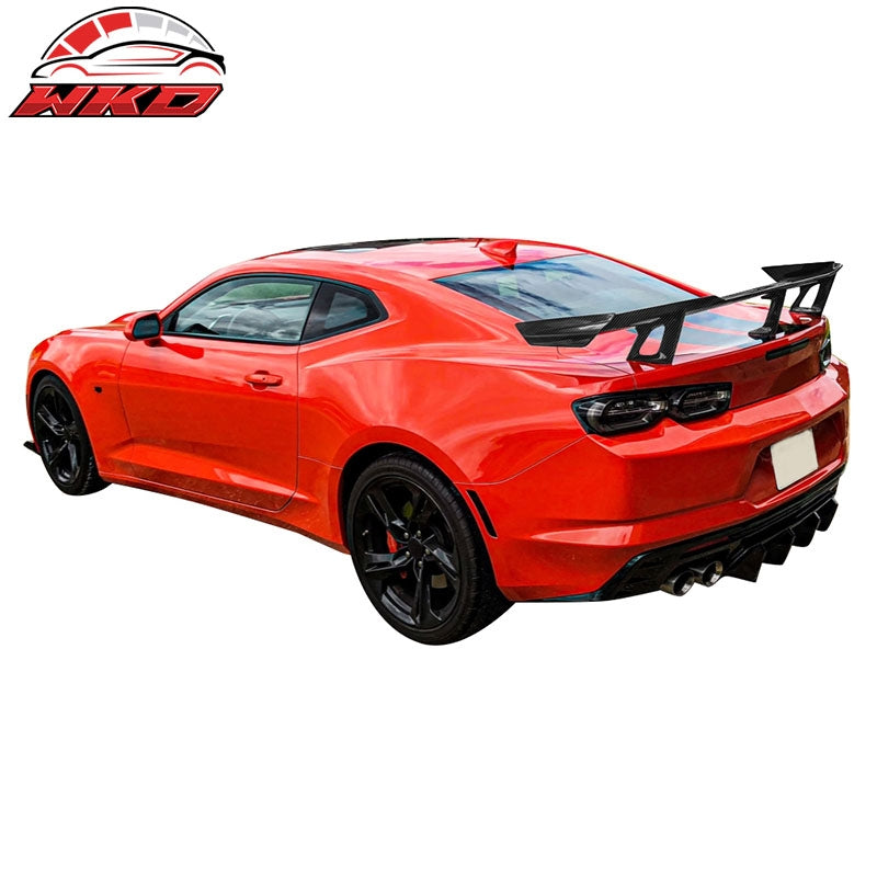 Fits 16-24 Chevy Camaro ZL1 1LE Style Trunk Spoiler Wing - Real Carbon Fiber