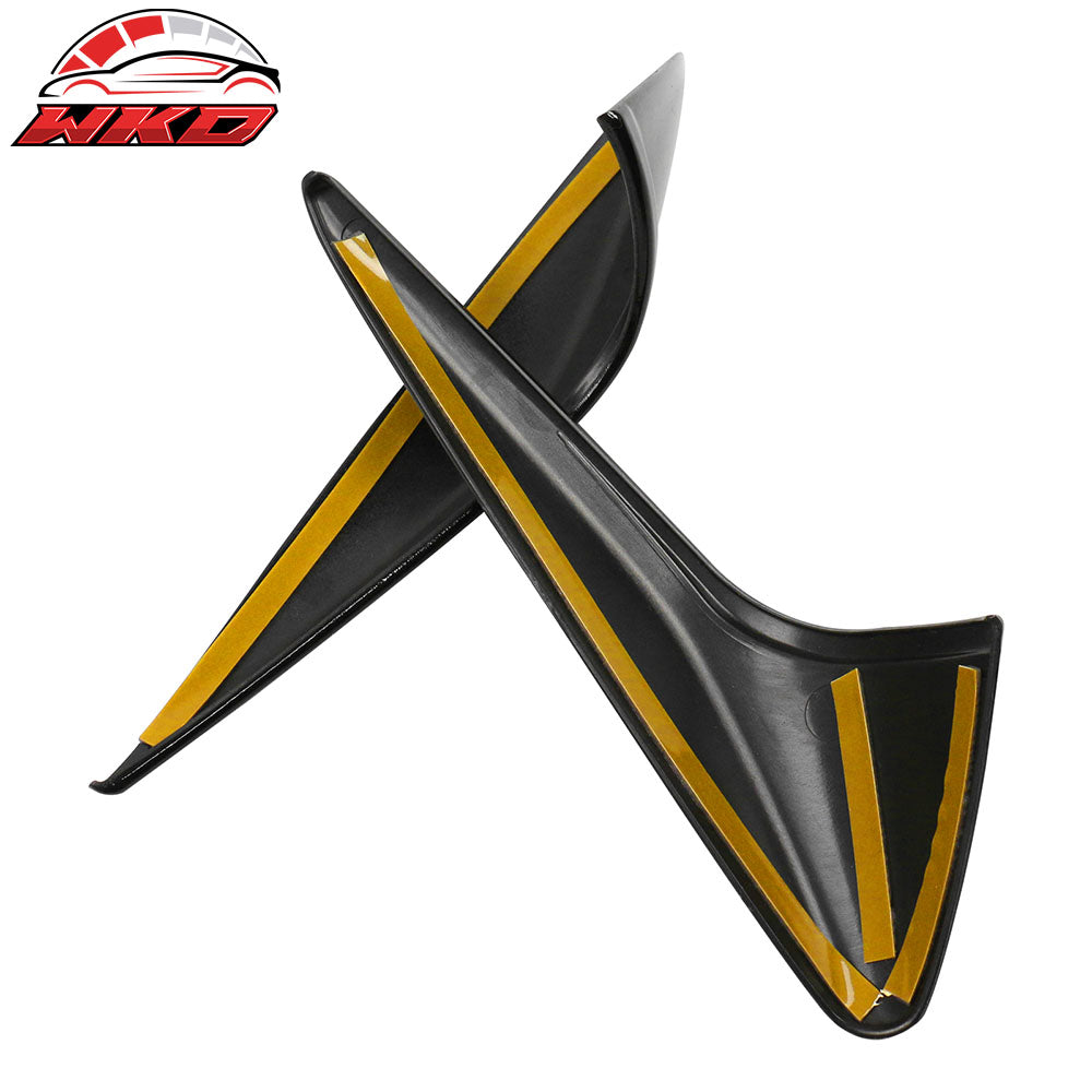 Fits 24-25 Tesla Model 3/25 Y Gloss Black Side Fender Camera Flank Cover Trim