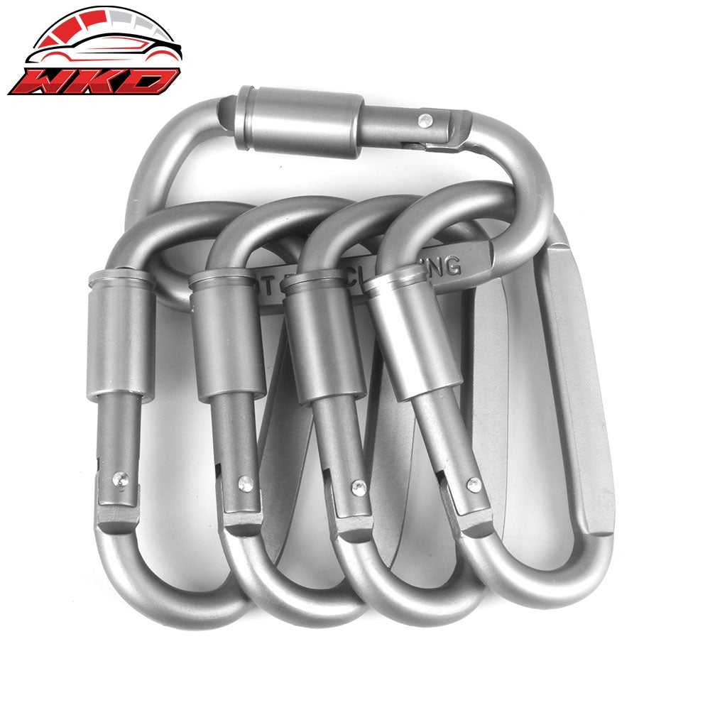 Wholesale Camping Outdoor Alloy D-ring Screw Lock Buckle Carabiners 5PC 每 Bulk Orders & Dealer Pricing Available