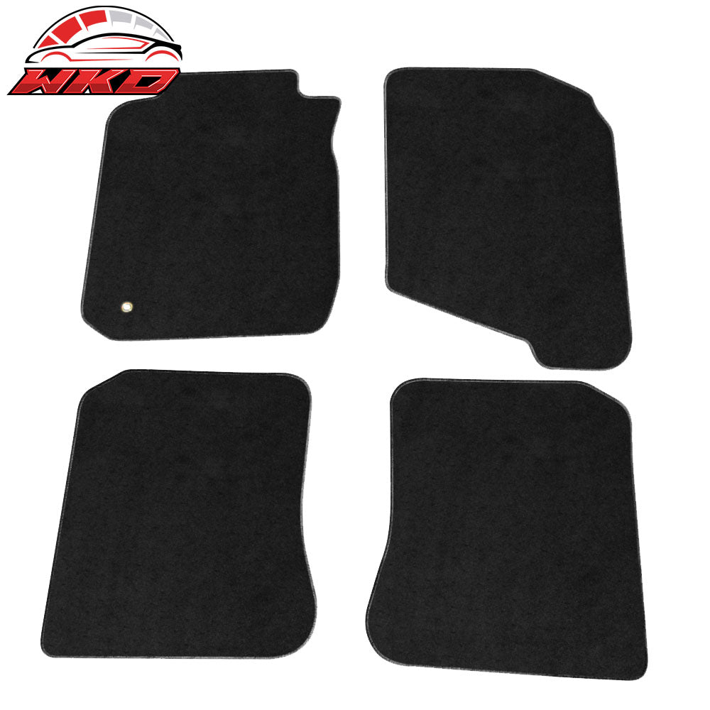 1998-02 Toyota Corolla 4PCS Auto Car Front Rear Floor Mats Carpet Black Nylon | Wholesale