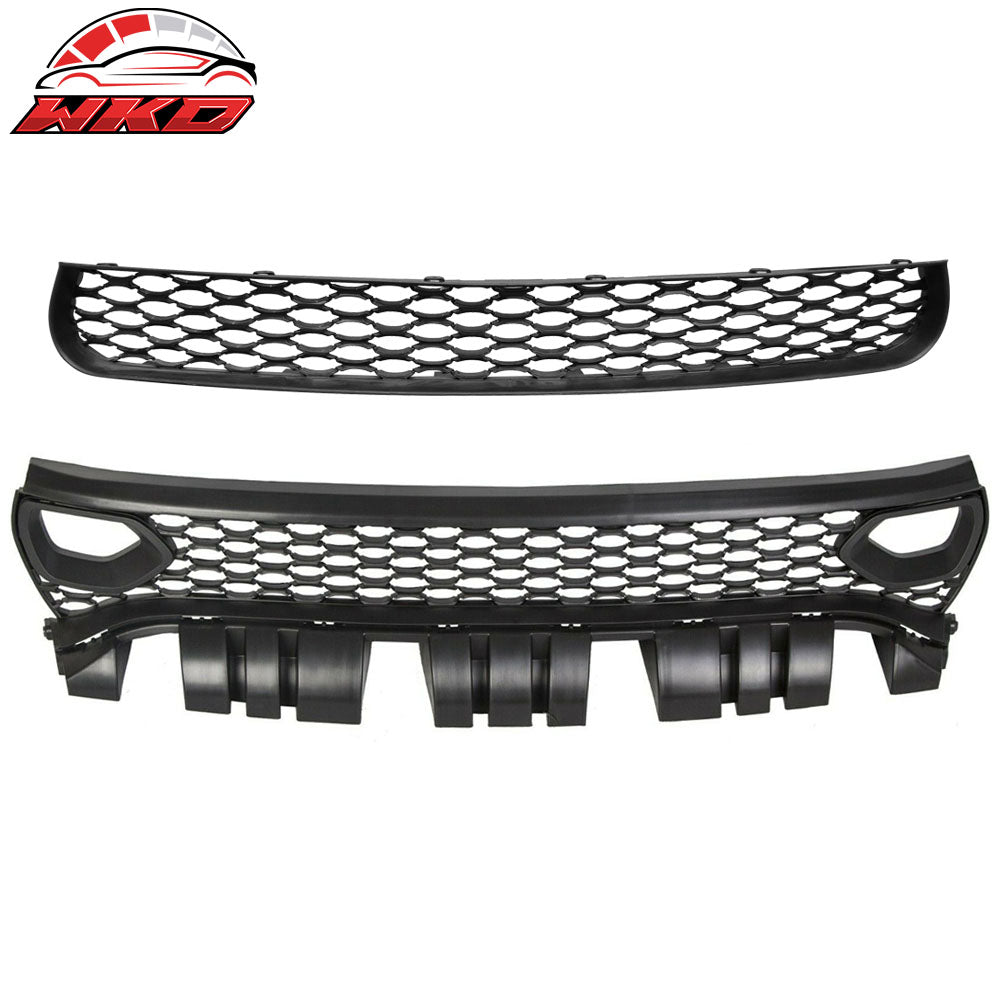 Wholesale 15-23 Dodge Charger SRT Style Upper & Lower Grilles w/ Air Ducts 2PC - PP
