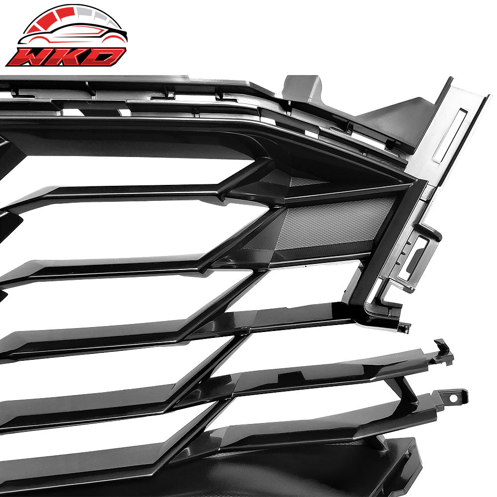 Fits 19-24 Chevy Camaro SS OE Style Front Bumper Lower Grille Grill Guard ABS