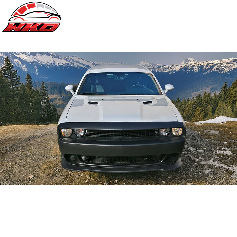 For 15-23 Challenger SRT Hellcat OE Style Upper Radiator Grille Headlight Bezels