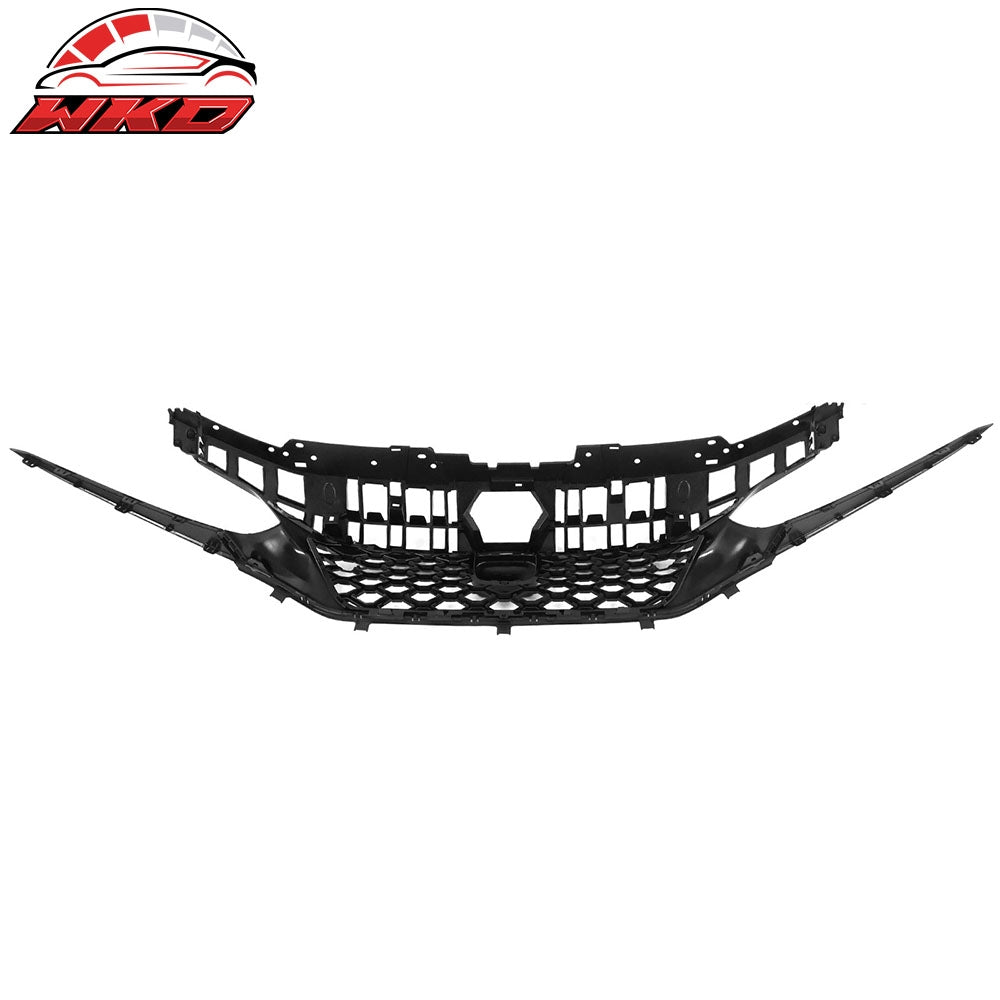 Fits 22-24 Honda Civic Si & Hatchback Type R Style Upper Grille Gloss Black ABS