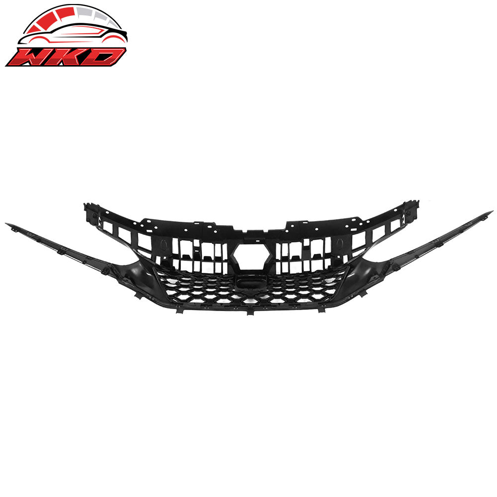 Fits 22-24 Honda Civic Si & Hatchback Type R Style Upper Grille Gloss Black ABS
