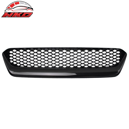 Wholesale 15-17 Subaru WRX STI JDM Style Front Bumper Upper Grille Gloss Black ABS