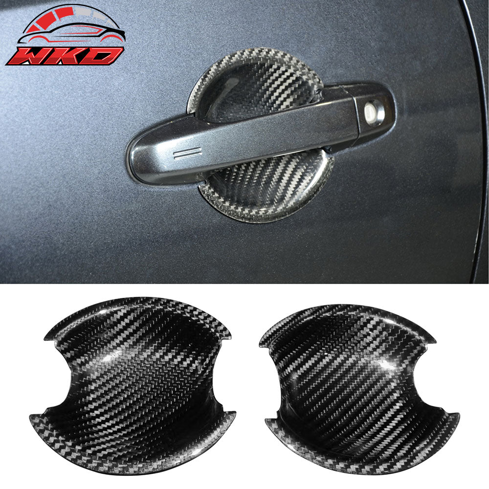 Real Carbon Fiber Fits 12-23 Subaru BRZ Scion FR-S 86 Door Handle Bowl Cup Cover