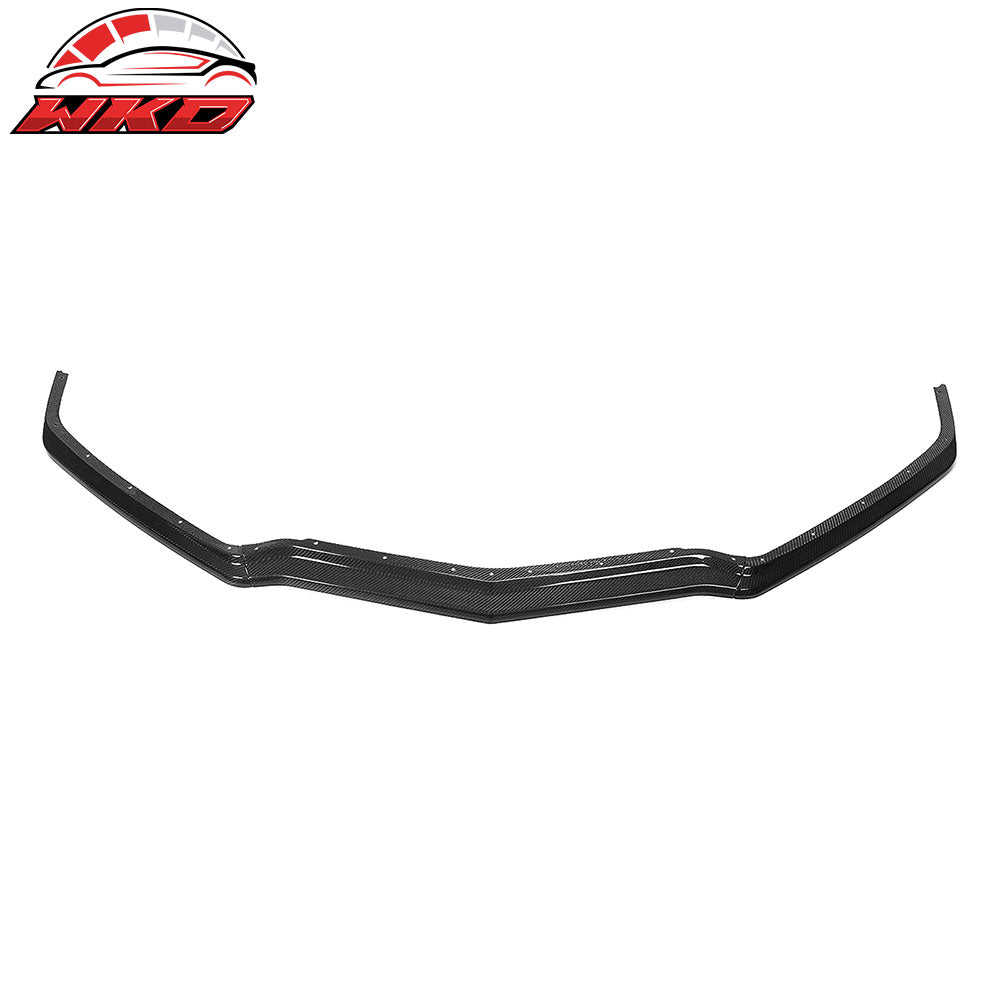 20-25 Chevy Corvette C8 Z51 Style Carbon Fiber Front Bumper Lip Spoiler 3PC | Wholesale