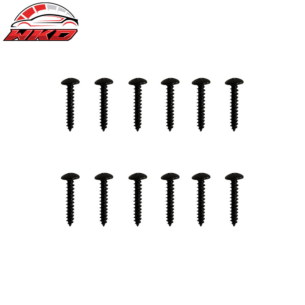 Fits 20-25 Chevy Corvette C8 Z51 Style Carbon Fiber Front Bumper Lip Spoiler 3PC