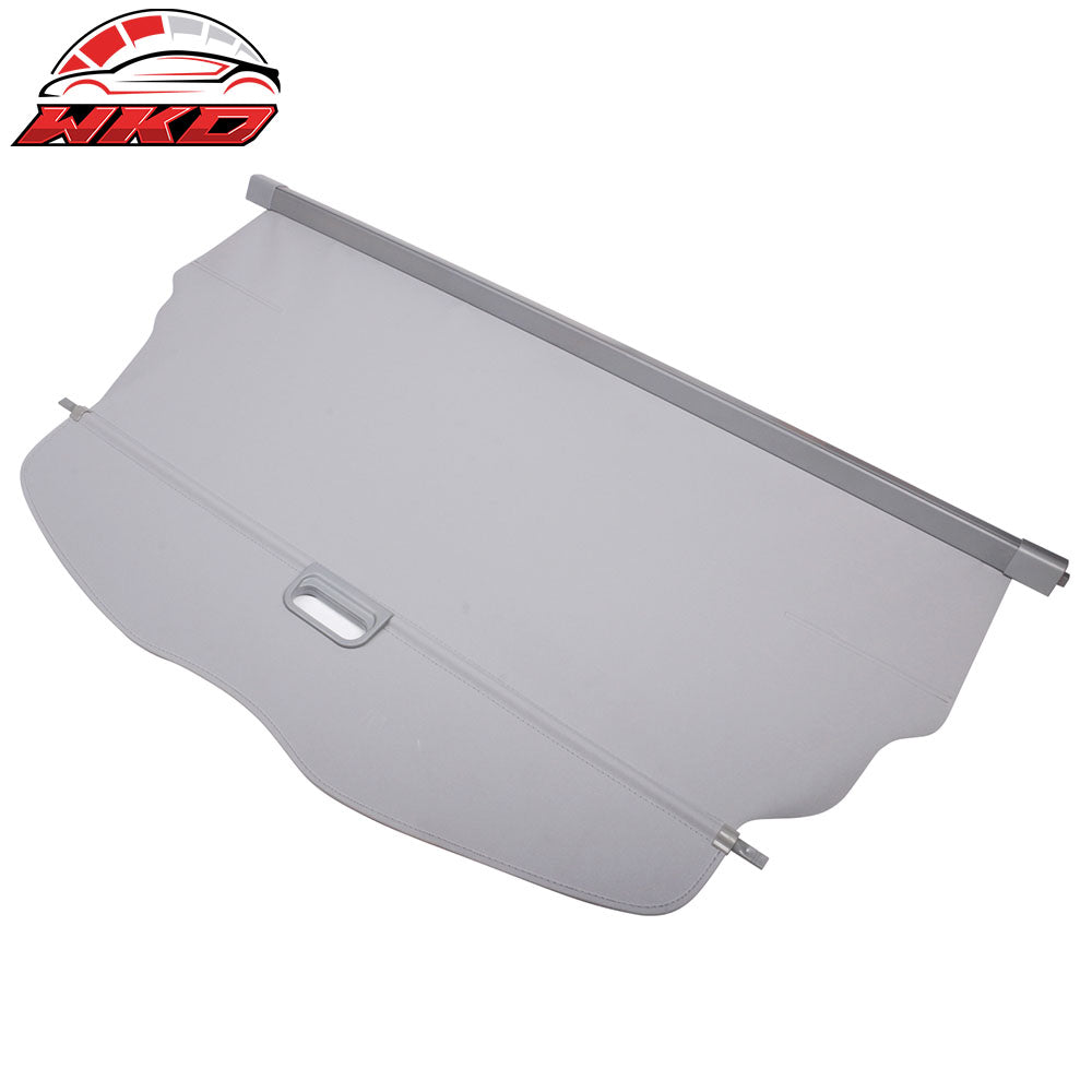 Fits 07-13 Acura MDX OE Style Retractable Rear Cargo Security Trunk Cover Grey