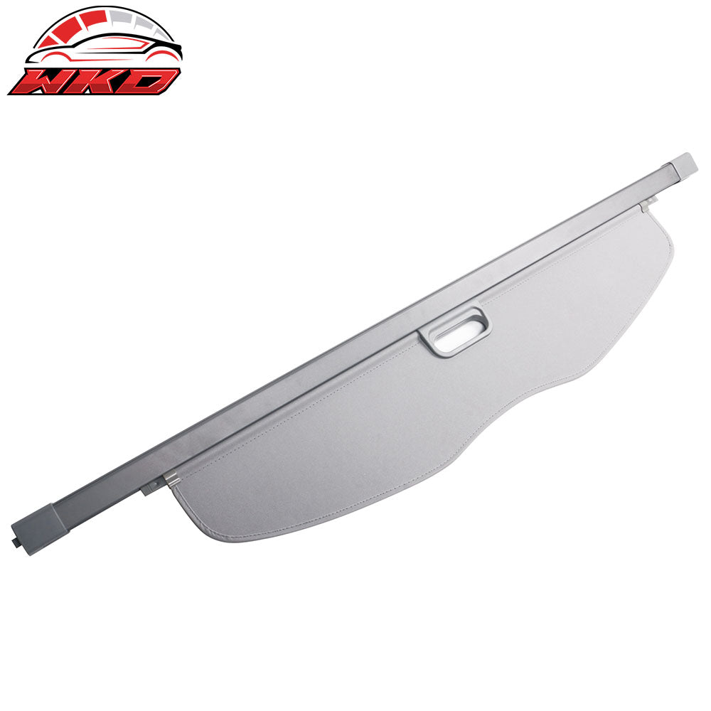 Fits 07-13 Acura MDX OE Style Retractable Rear Cargo Security Trunk Cover Grey