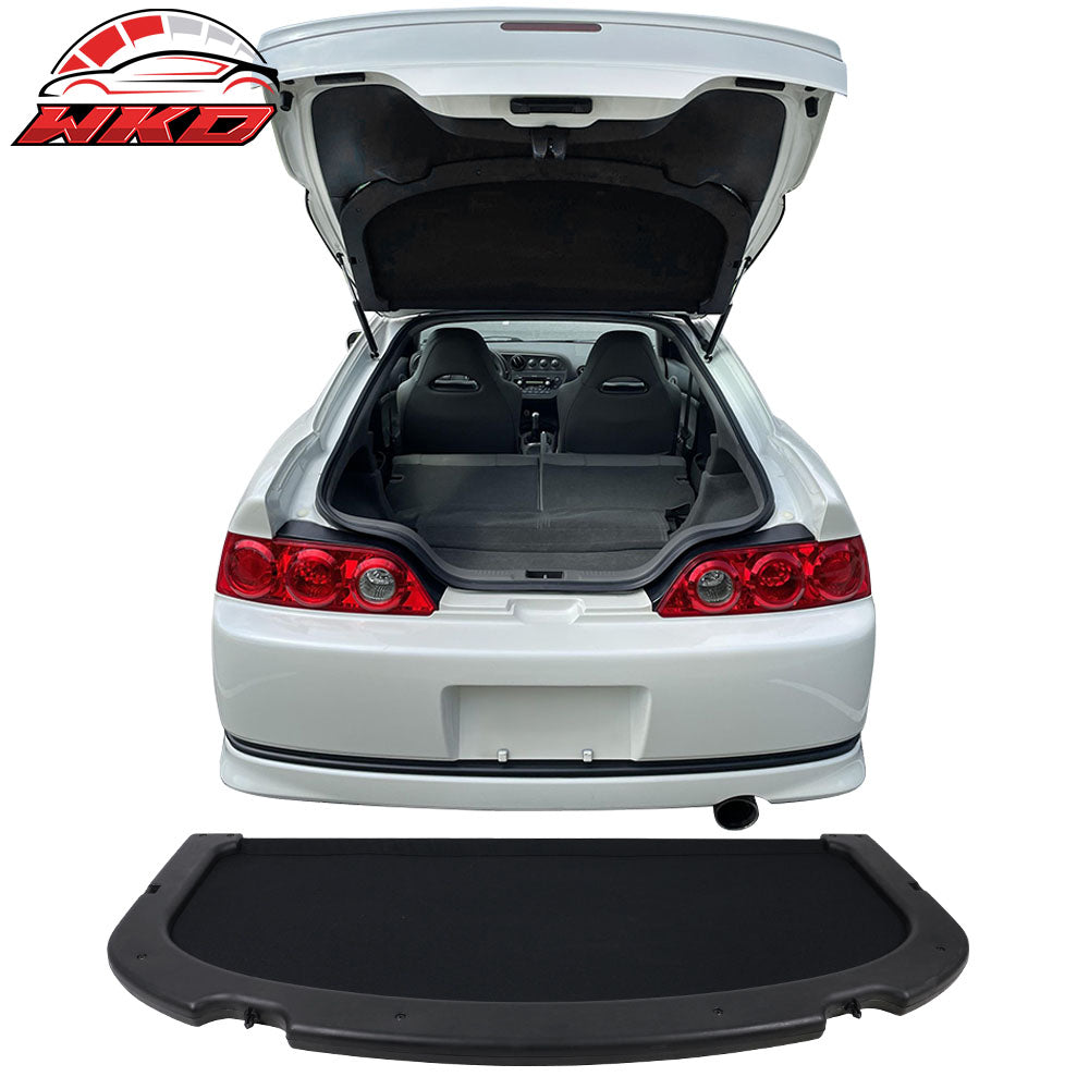 Fits 02-06 Acura RSX OE Style Black Rear Trunk Privacy Luggage Cargo Cover Shade