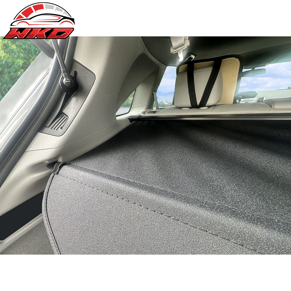 Fits 13-18 Acura RDX Rear Cargo Cover Retractable Security Luggage Shade Black