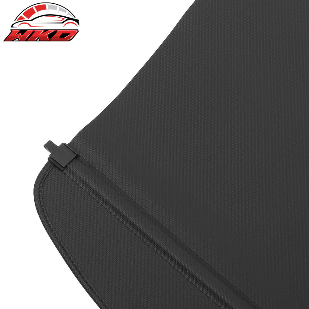 Fits 19-26 BMW X5 G05 & X5M F95 Carbon Fiber Print Retractable Rear Cargo Cover