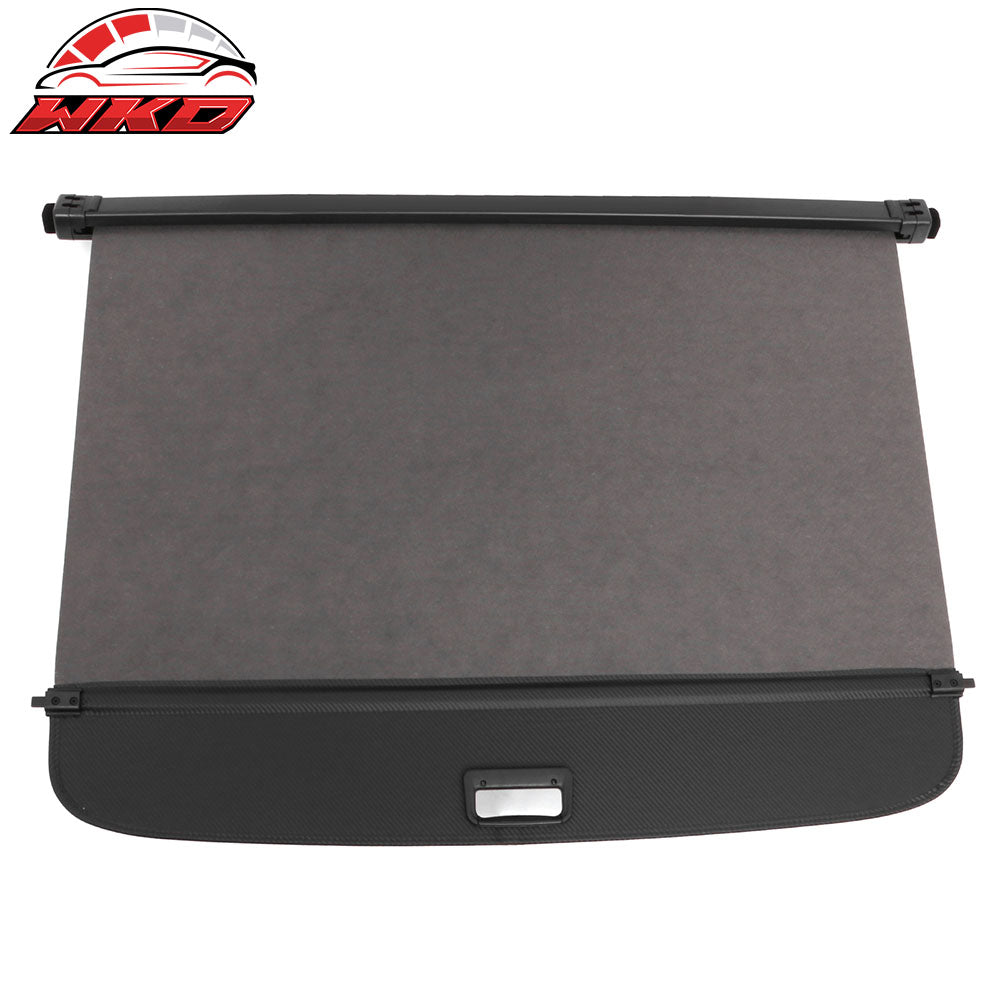 Fits 23-26 Cadillac LYRIQ Carbon Fiber Print Retractable Rear Trunk Cargo Cover