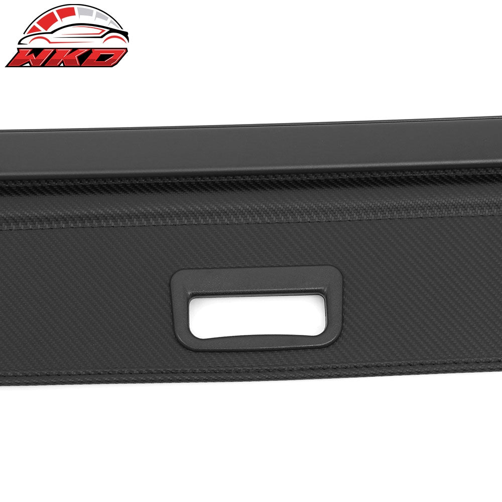 Fits 24-26 Chevrolet Blazer EV Carbon Fiber Print Retractable Rear Cargo Cover