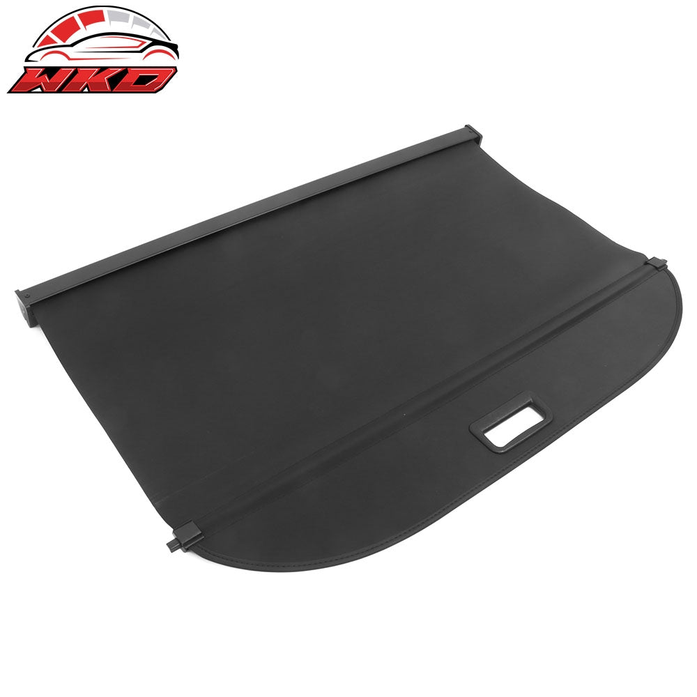 For 24-26 Chevrolet Trax Retractable Rear Trunk Cargo Luggage Cover Canvas Black