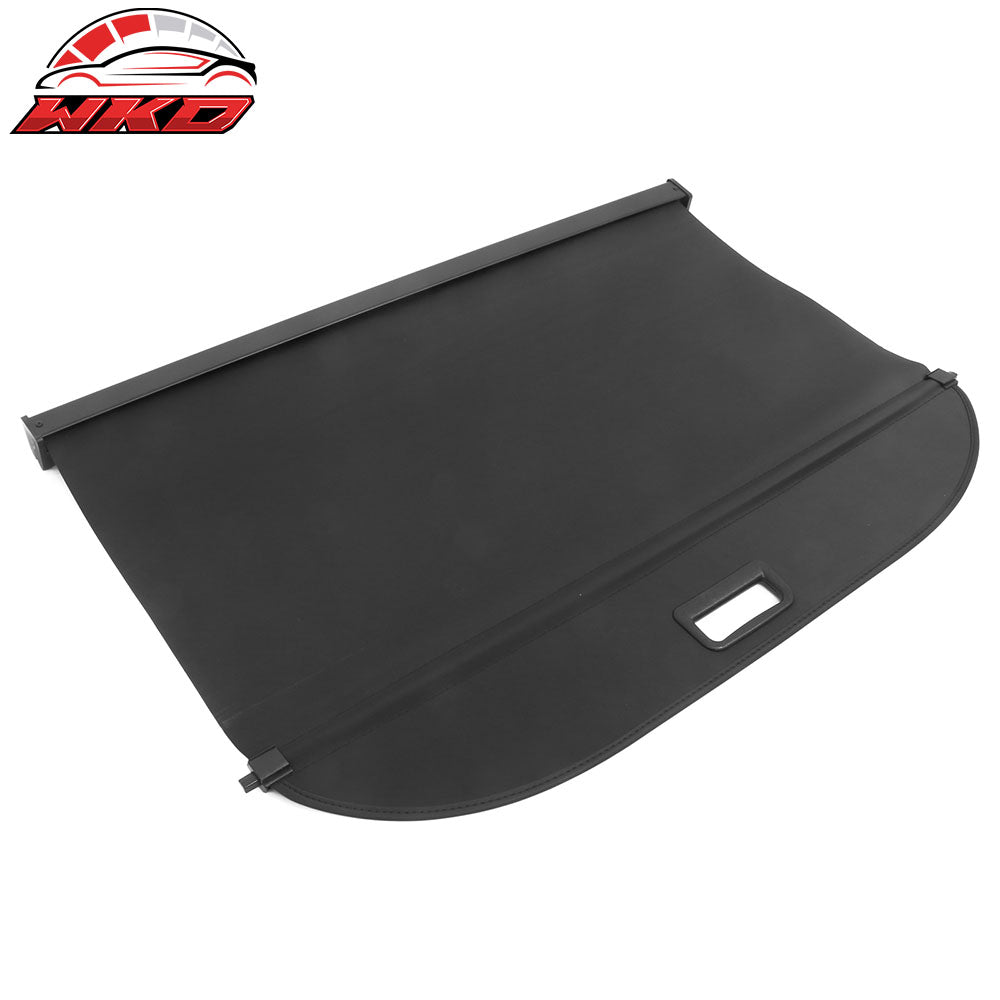 For 24-26 Chevrolet Trax Retractable Rear Trunk Cargo Luggage Cover Canvas Black