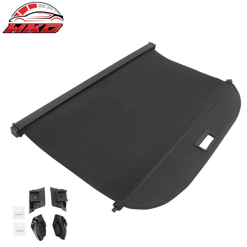 Fits 19-25 Cadillac XT4 Retractable Rear Trunk Cargo Cover Carbon Fiber Print